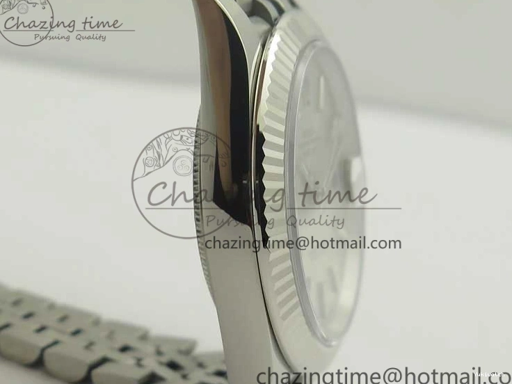 Best A3235 Dial 1:1 126334 41 SS V2 Jubilee Markers Stick Clone Silver REF on Bracelet DateJust Edition 0512